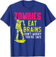 Zombie Lover Undead Monster Halloween Trick Or Treat T-Shirt - T-Shirt | Royal
