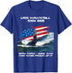 USS Hawkbill SSN-666 American Flag Submarine Veteran Xmas Women Men T-Shirt - T-Shirt | Royal