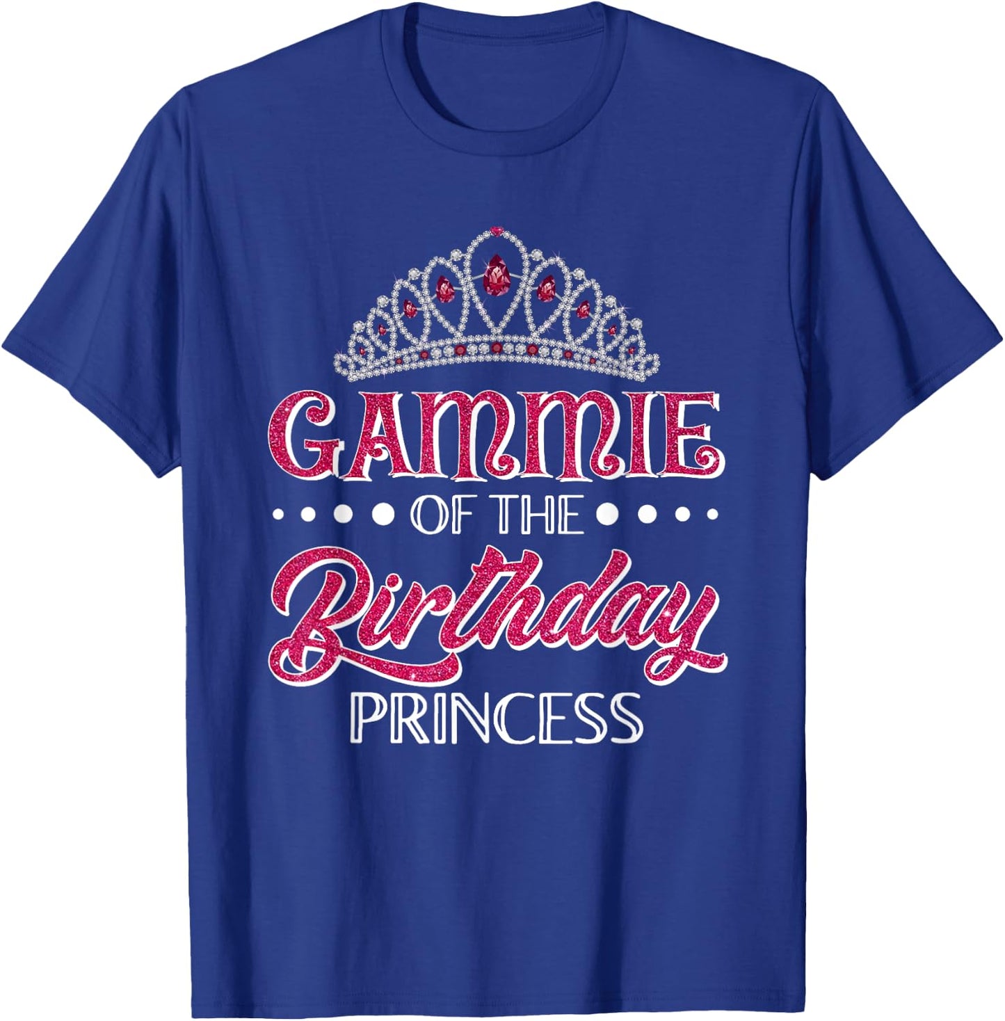 Gammie Of The Birthday Princess Girls Party Matching T-Shirt - T-Shirt | Royal