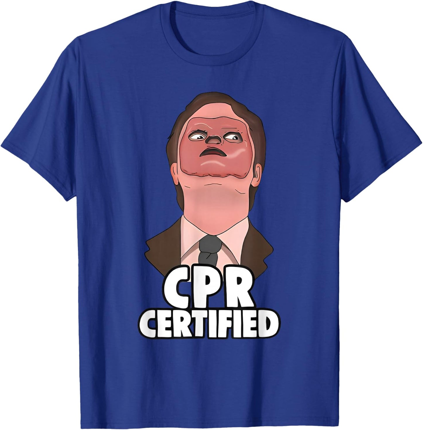CPR Certified T-Shirt - T-Shirt | Royal