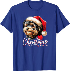 Yorkie Poo I Love Christmas T-Shirt - T-Shirt | Royal
