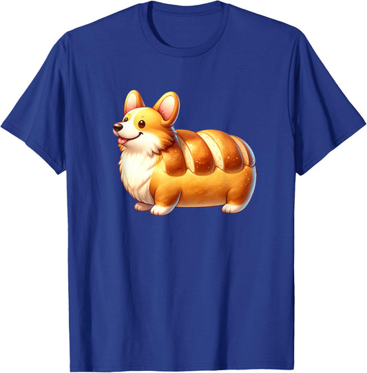 My Corgi Is Bread Cute Funny Corgi Loaf | Dog Lover T-Shirt - T-Shirt | Royal