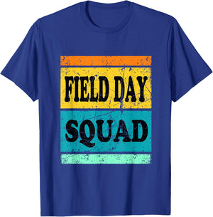 Field Day Shirt 2022 Class 2028 2035 2036 Art Kids School T-Shirt - T-Shirt | Royal