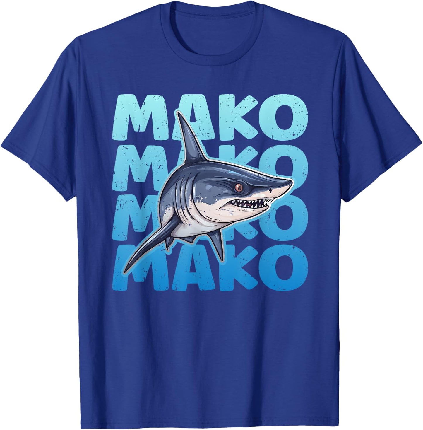 MAKO Quote for a Mako Shark Expert T-Shirt - T-Shirt | Royal