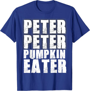 Peter Pumpkin Eater Halloween Matching Couples Costume T-Shirt - T-Shirt | Royal