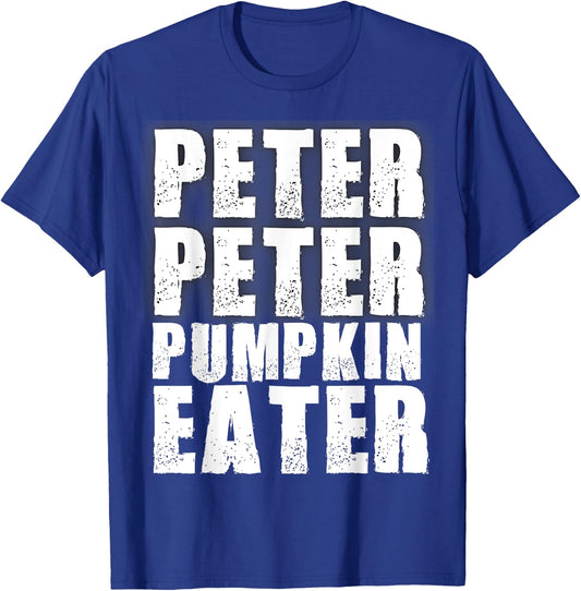 Peter Pumpkin Eater Halloween Matching Couples Costume T-Shirt - T-Shirt | Royal