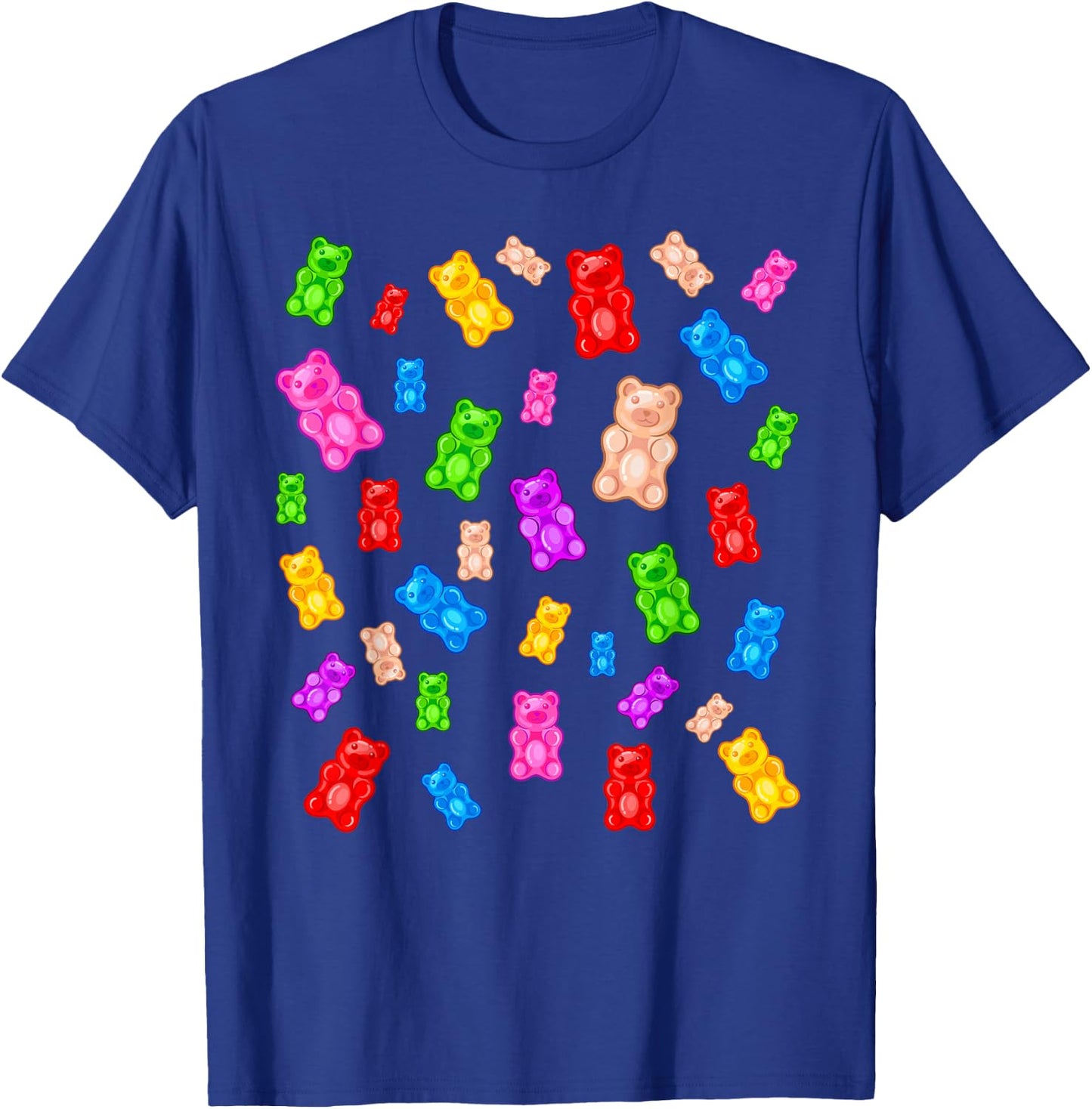 Gummy Bear Candy Mix T-Shirt - T-Shirt | Royal