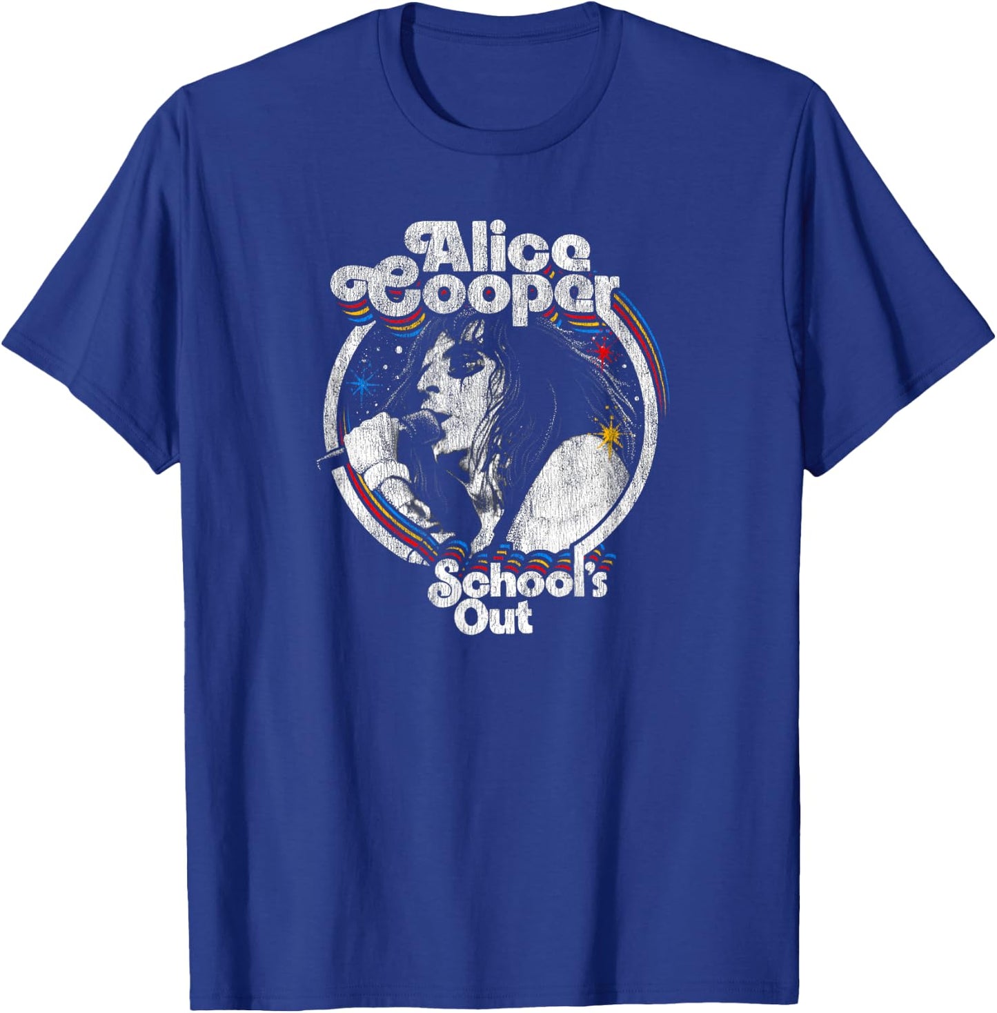 Alice Cooper - Vintage School's Out T-Shirt - T-Shirt | Royal