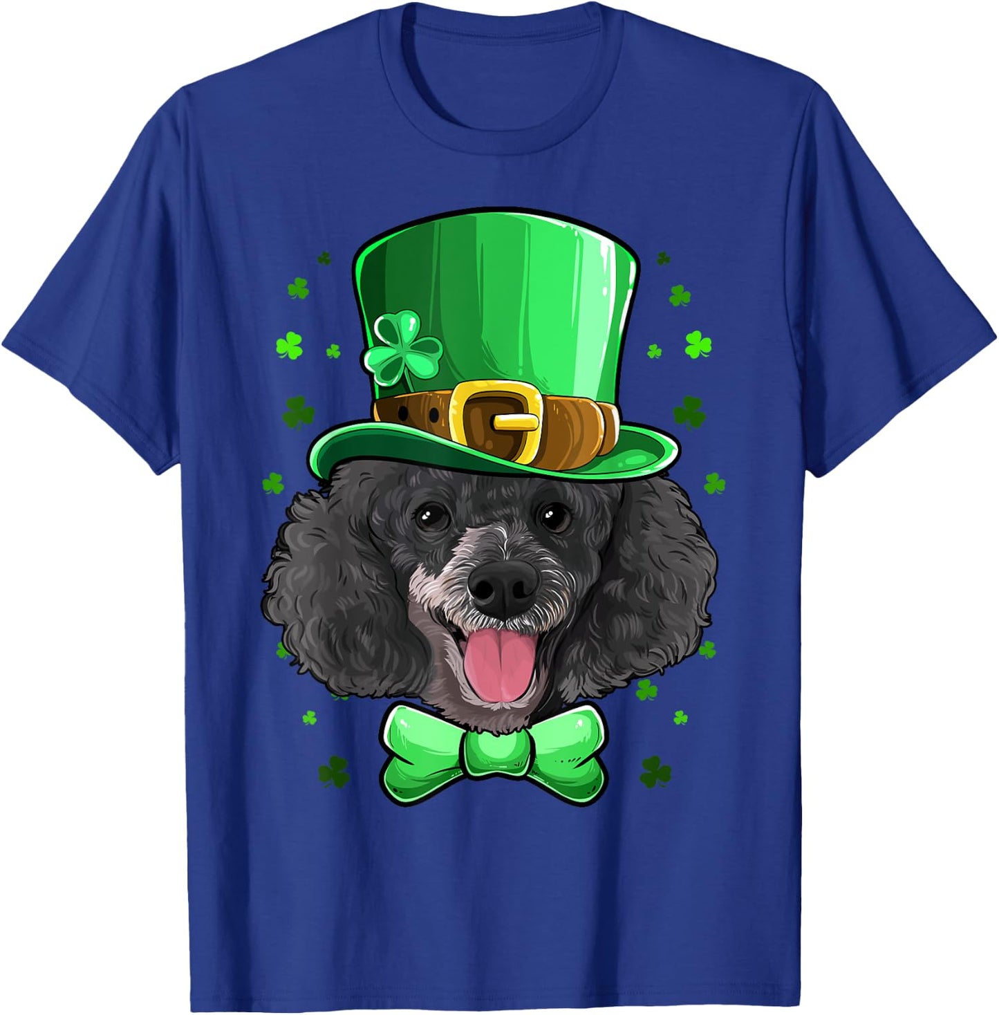 Poodle Leprechaun Costume St Patricks Day T-Shirt - T-Shirt | Royal