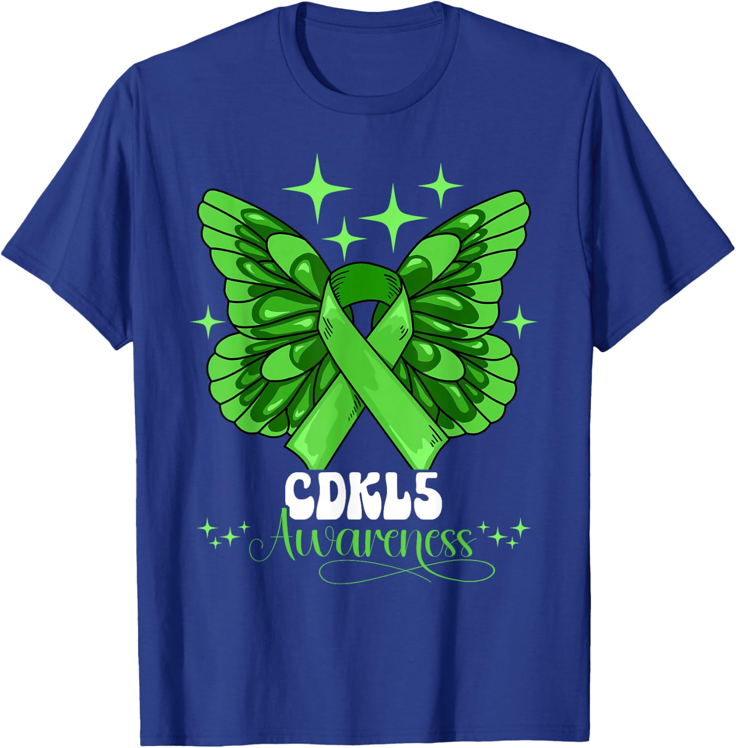 Cdkl5 Awareness T-Shirt - T-Shirt | Royal