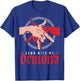 Down with My Demons Deal Handshake Aesthetic Humour Goth T-Shirt - T-Shirt | Royal