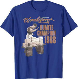 Bloodsport Dux Smash T-Shirt - T-Shirt | Royal