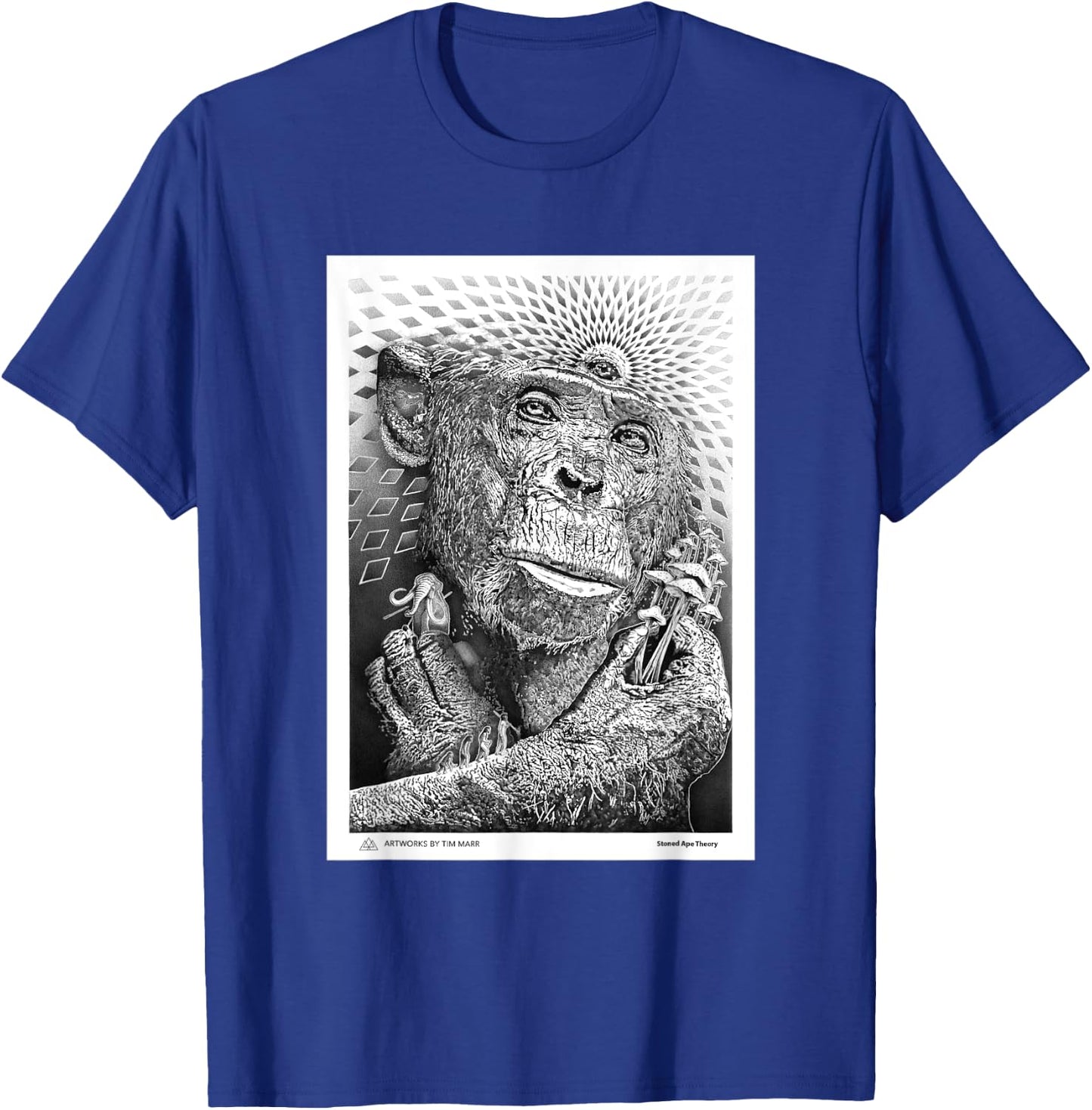 Stoned Ape Theory T-Shirt - T-Shirt | Royal