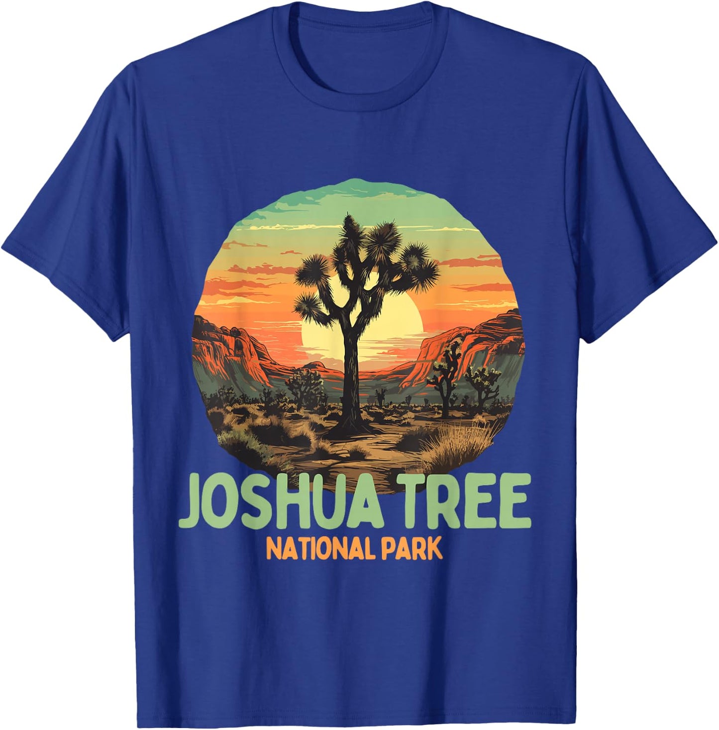 Joshua Tree National Park T-Shirt - T-Shirt | Royal