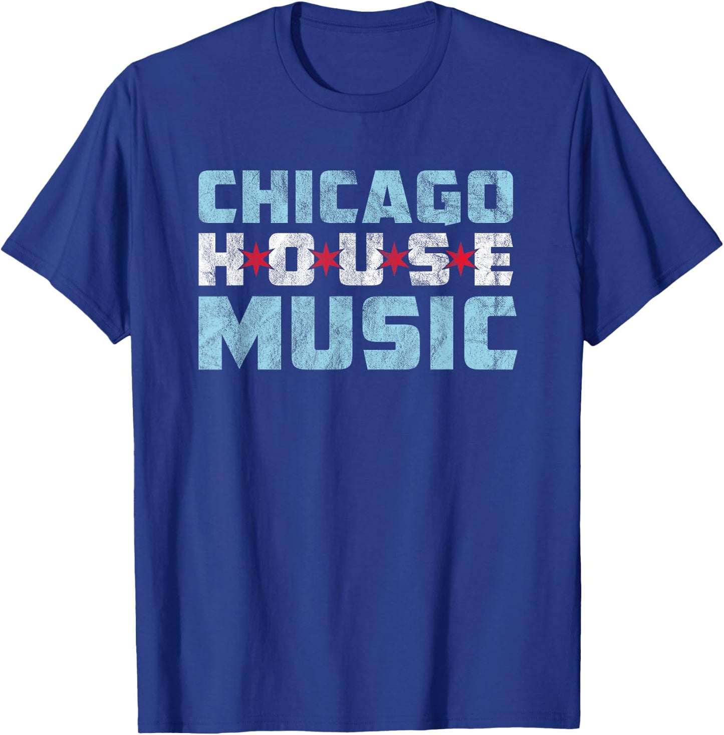 Chicago House Music - EDM Dance Music DJ T-Shirt - T-Shirt | Royal
