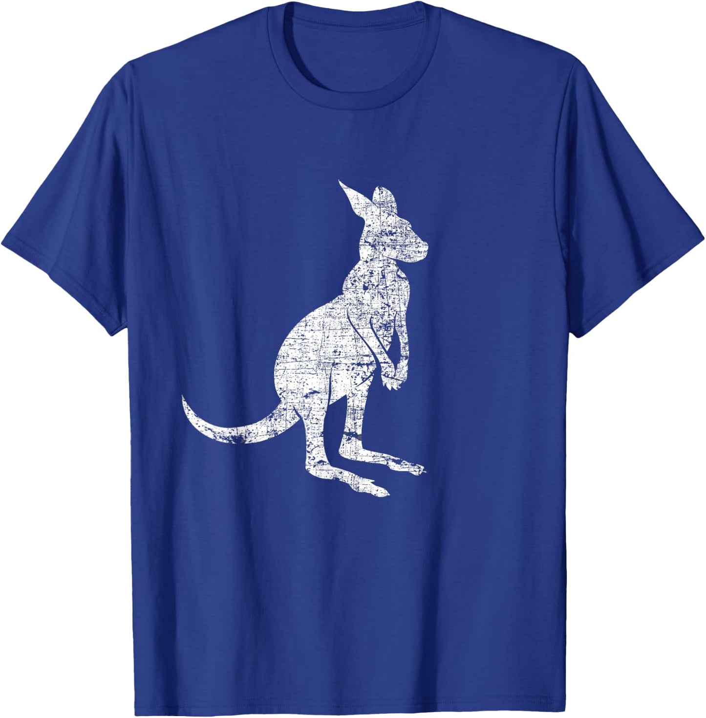 Vintage Kangaroo - Marsupial Zookeeper Safari Animal Lover T-Shirt - T-Shirt | Royal