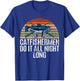 Catfishermen Do It All Night Long Retro Fishing Angler Dad T-Shirt - T-Shirt | Royal
