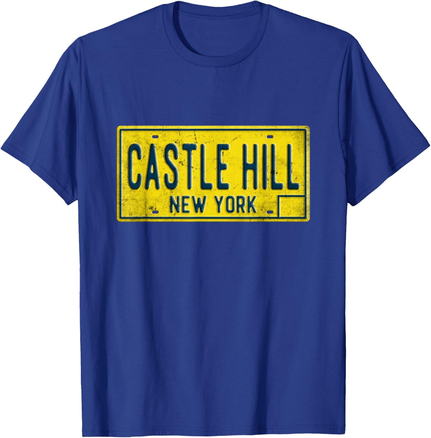 Retro Castle Hill Bronx New York NY Neighborhood Hometown T-Shirt - T-Shirt | Royal