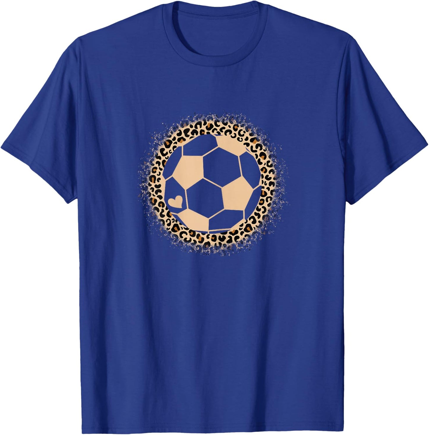 Cute Soccer Player Women Girls T-Shirt - T-Shirt | Royal