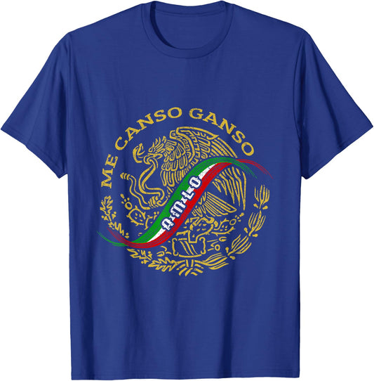 AMLO Aguila Dorada Mexicana Tricolor Mexican Eagle T-Shirt - T-Shirt | Royal