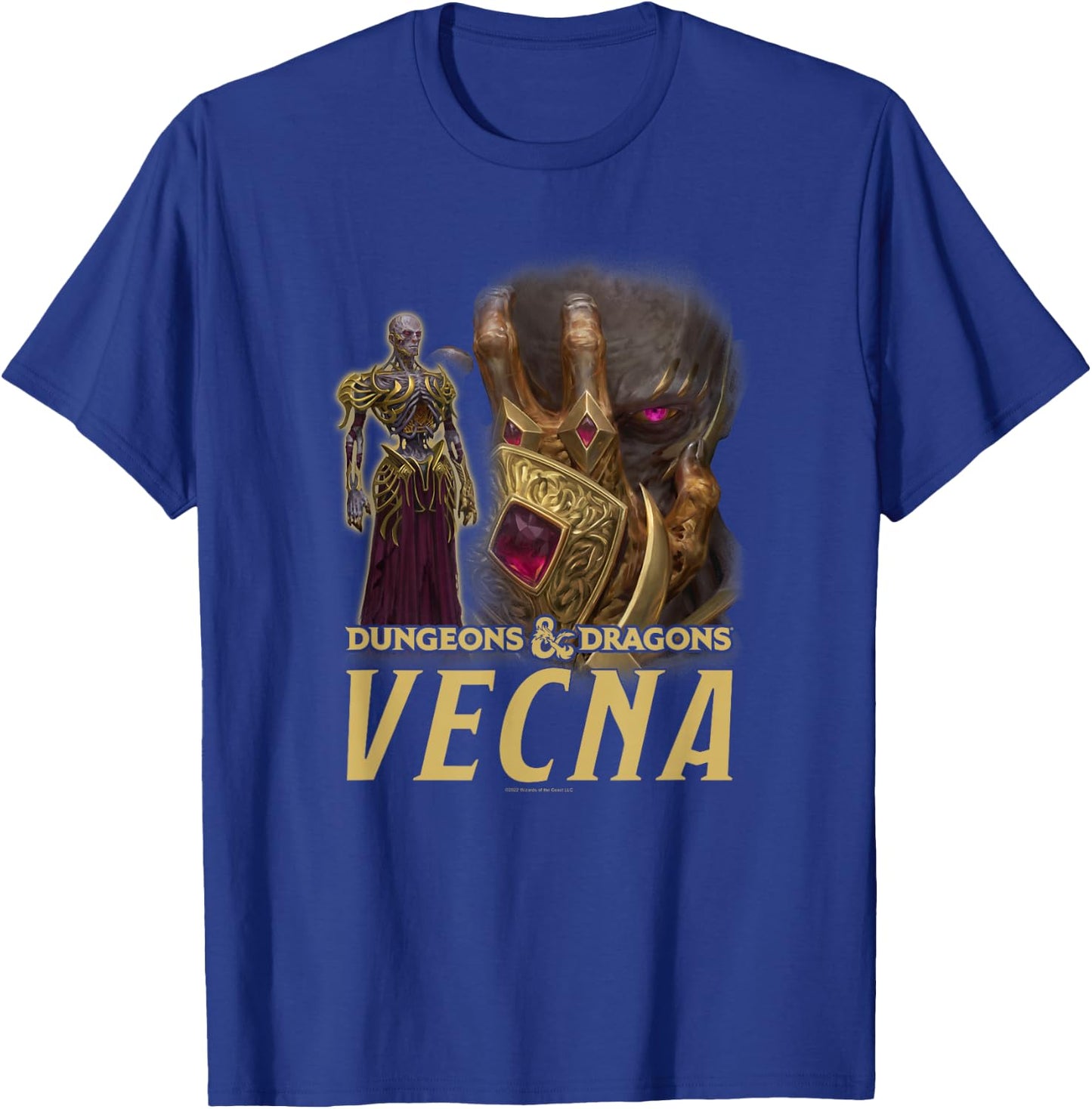 Dungeons & Dragons Vecna Standing Duel Portrait T-Shirt - T-Shirt | Royal