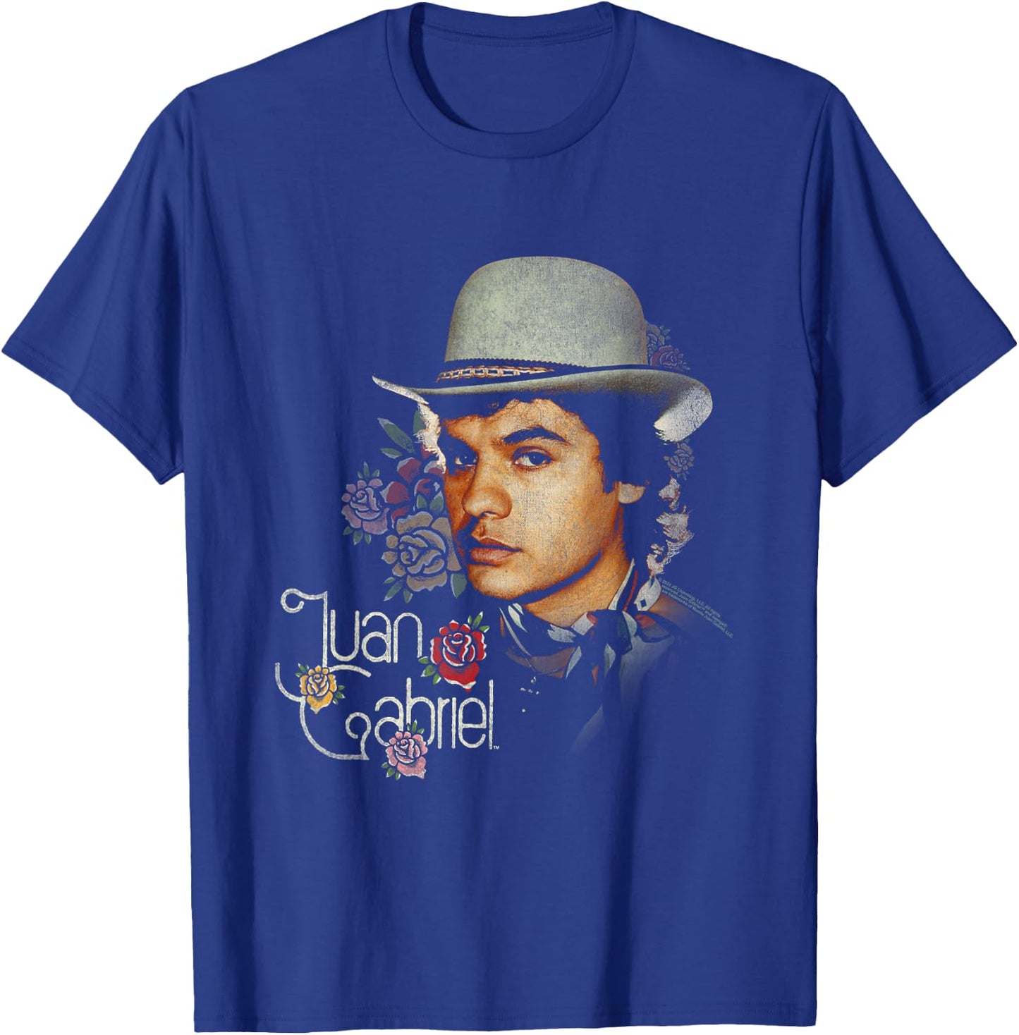 Juan Gabriel Roses T-Shirt - T-Shirt | Royal