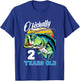 Ofishally 2 Years Old Fisherman 2nd Birthday Fishing T-Shirt - T-Shirt | Royal