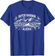 Dutch Harbor AK Vintage Graphic Retro Nature Souvenir T-Shirt - T-Shirt | Royal