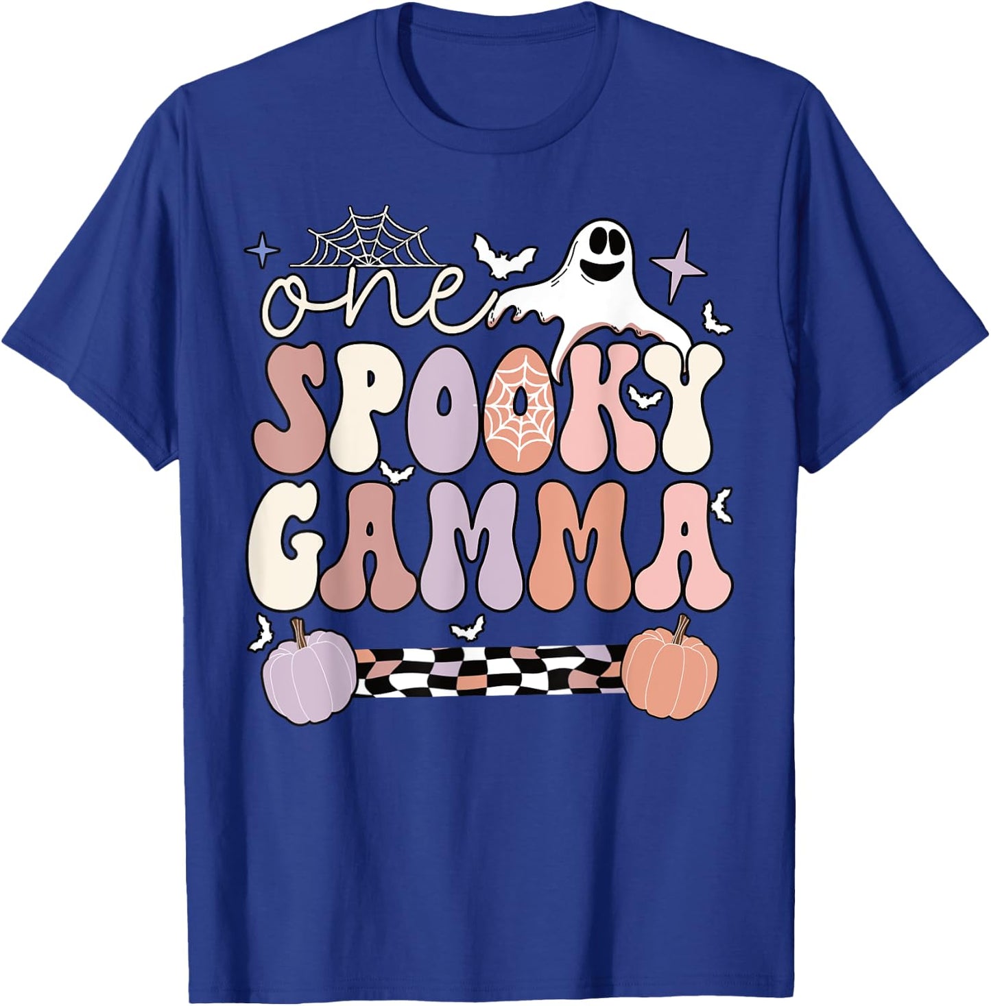 Spooky Gamma Grandmother Halloween Gamma Grandma T-Shirt - T-Shirt | Royal