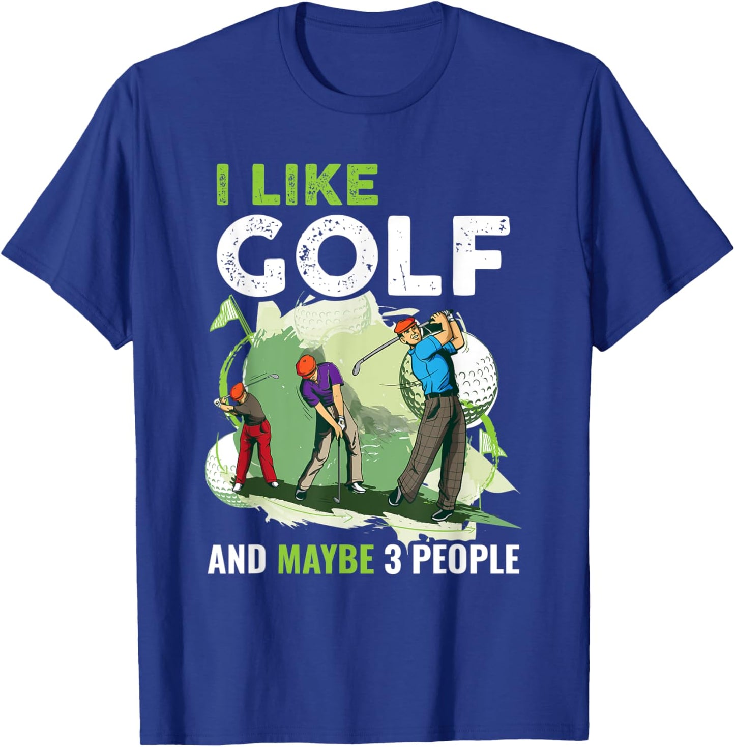 Fun Golf T-Shirt - T-Shirt | Royal