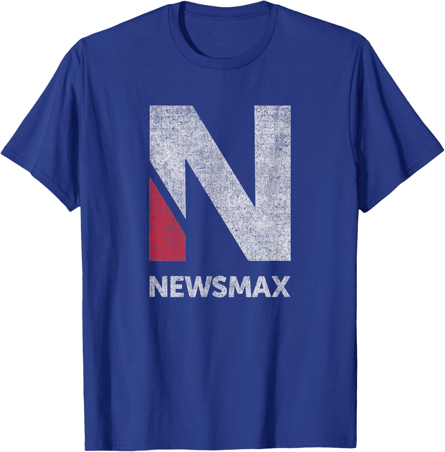 Newsmax - Real News, Conservative Politics for Real People T-Shirt - T-Shirt | Royal