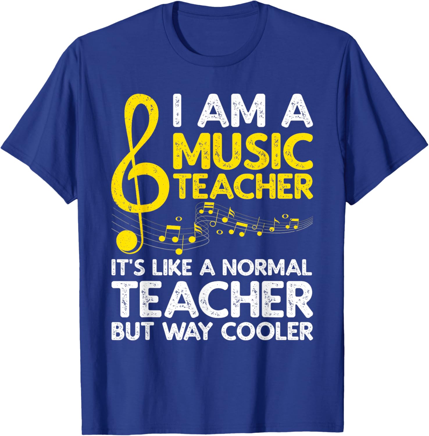 Cool Music Teacher Art Women School Orchestra Coach T-Shirt - T-Shirt | Royal