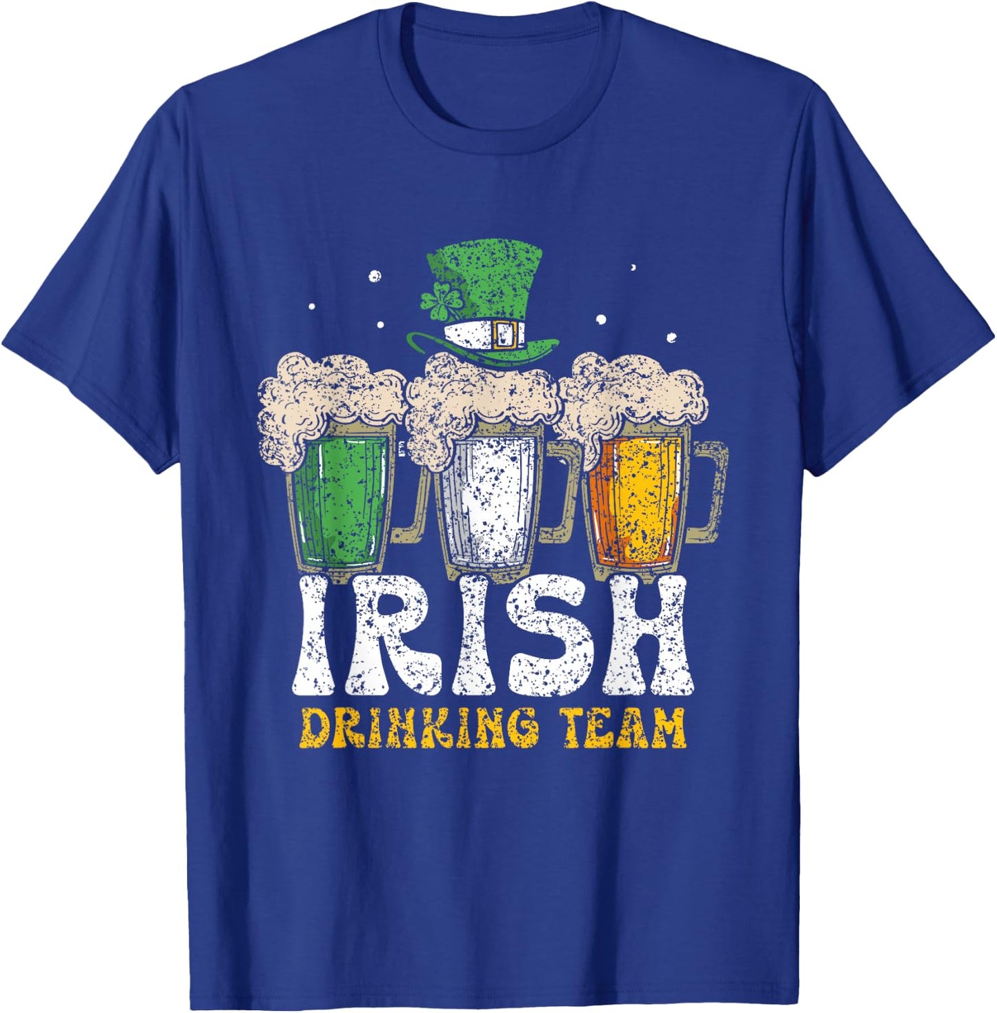 Irish Drinking Team Leprechaun St. Patricks Day Ireland St T-Shirt - T-Shirt | Royal