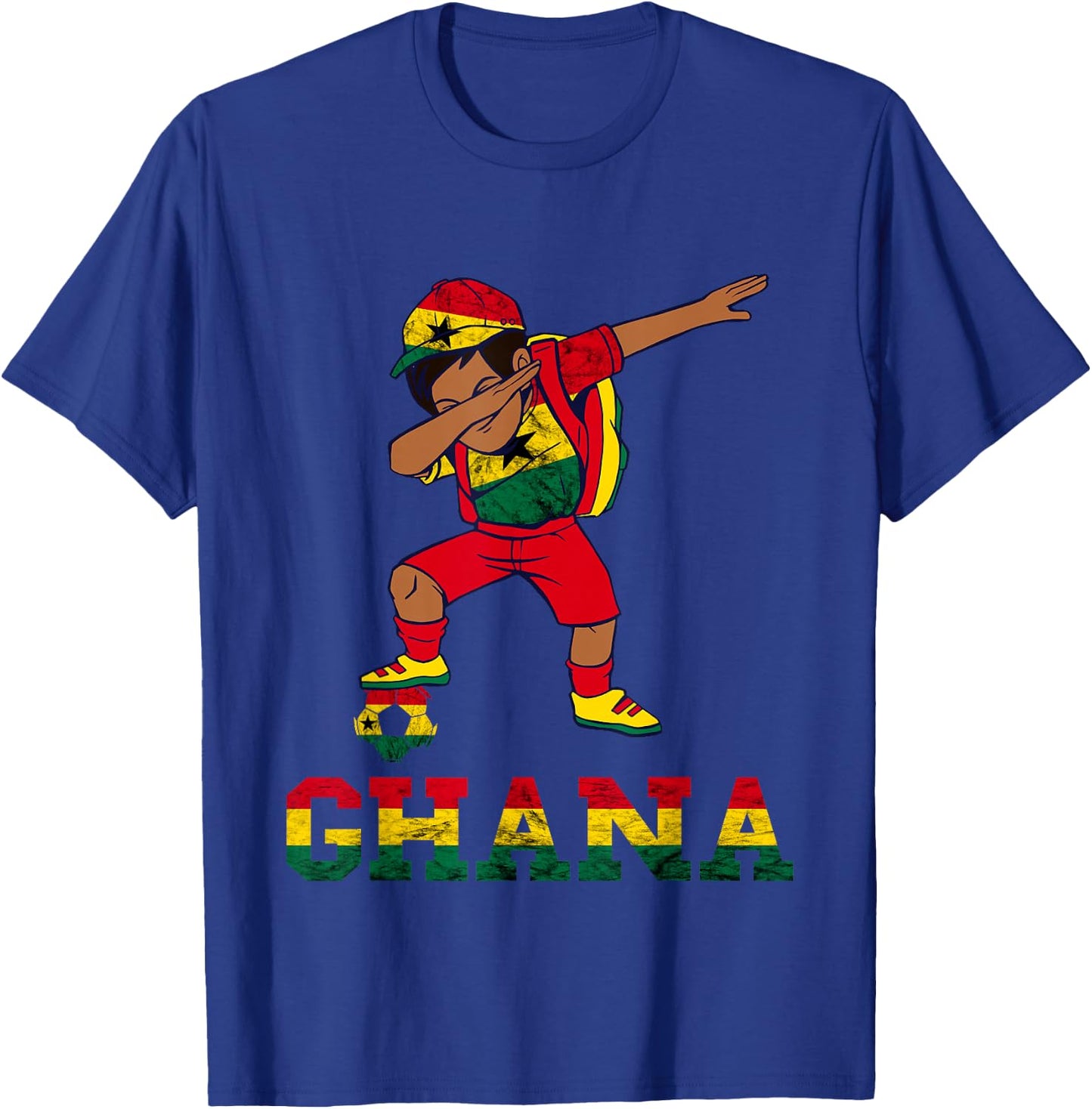 Ghana Football Team Ghana Flag Ghanese Pride Ghana Boy T-Shirt - T-Shirt | Royal