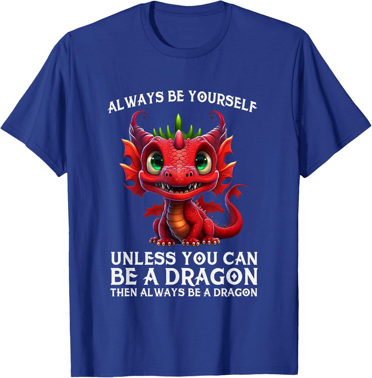 Mythical Dragon Lovers Cool Dragon Women Boys Kids T-Shirt - T-Shirt | Royal