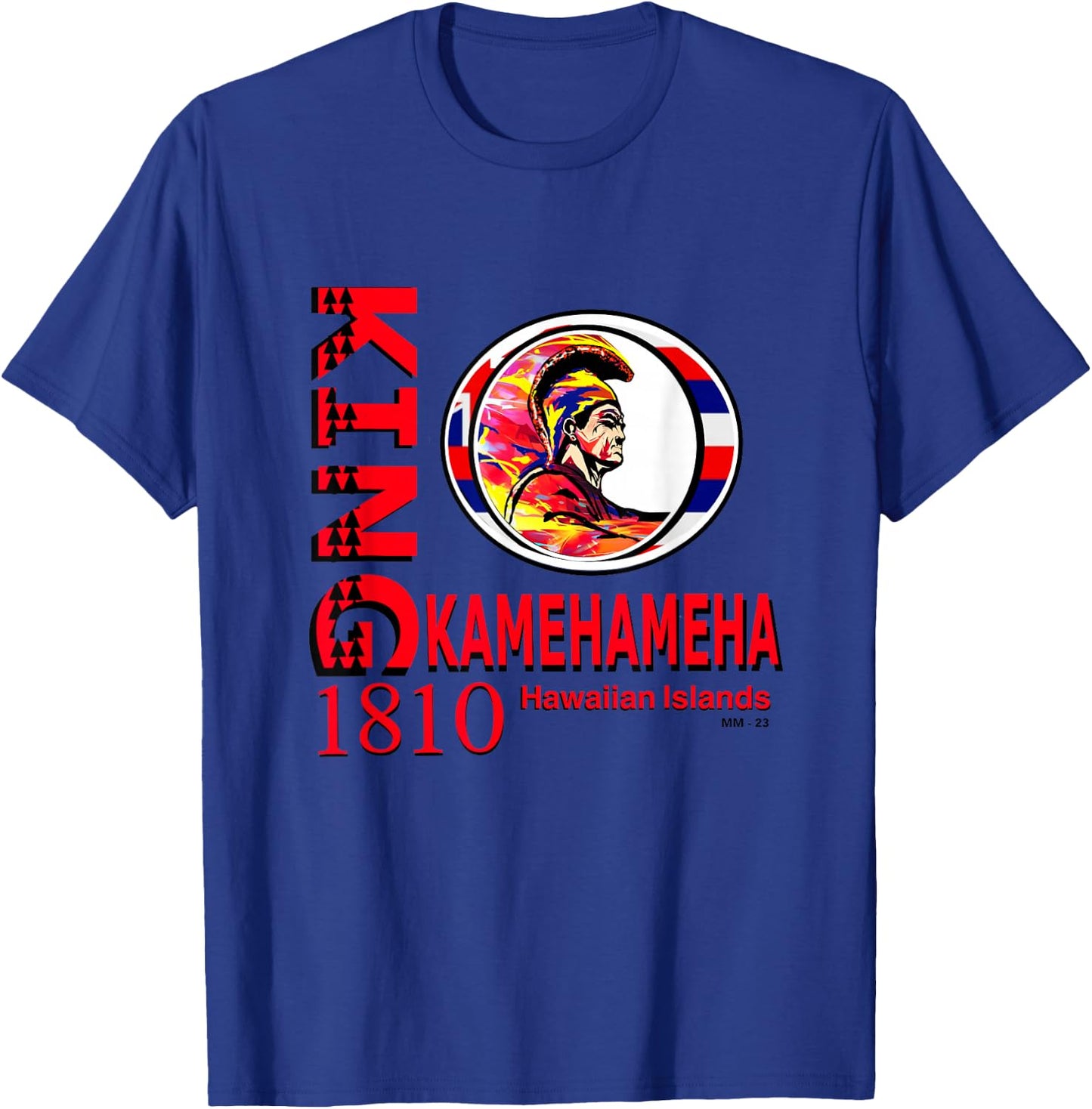 King Kamehameha by micah moto T-Shirt - T-Shirt | Royal