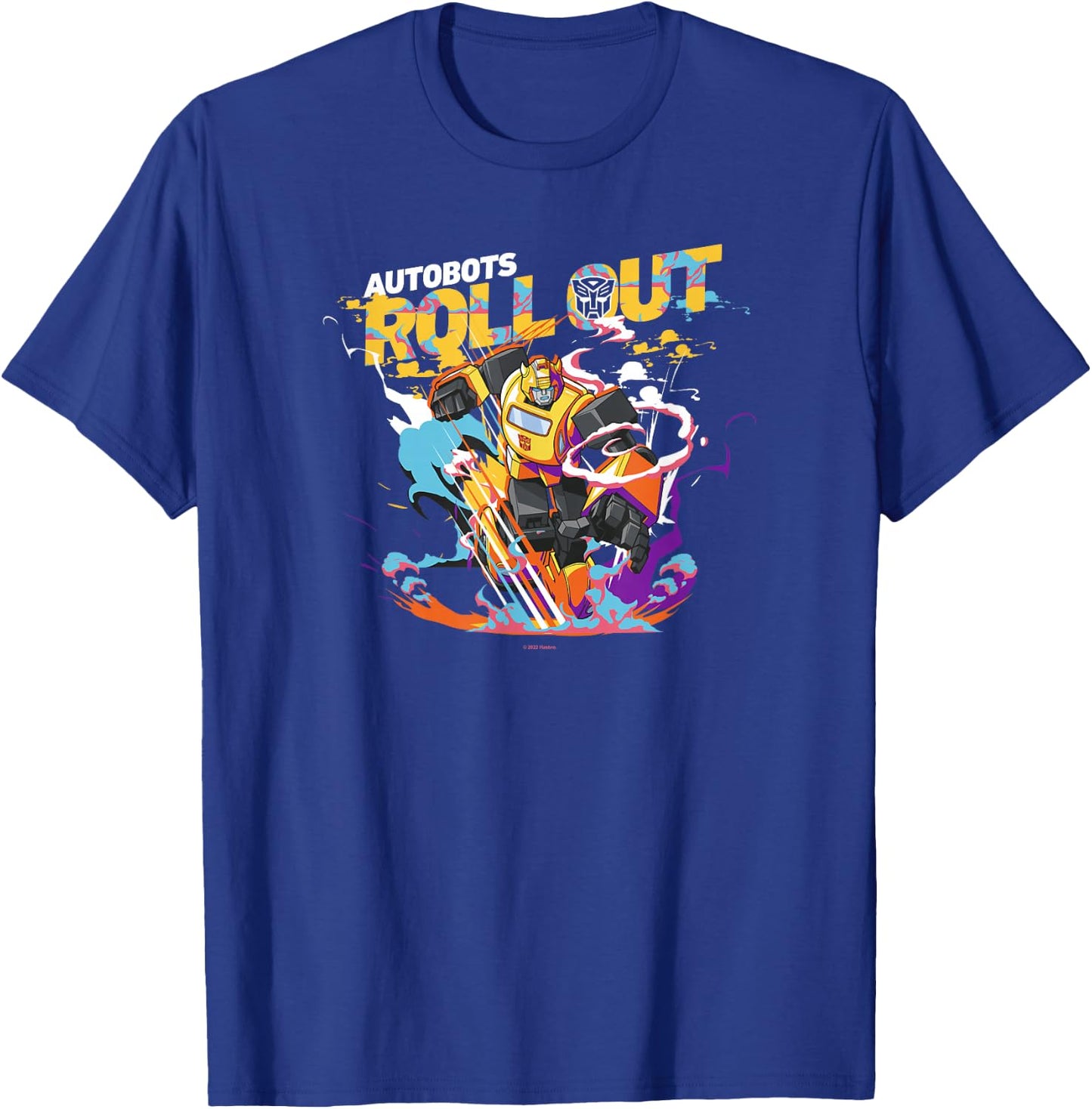 Transformers Generations Bumblebee Roll Out T-Shirt - T-Shirt | Royal