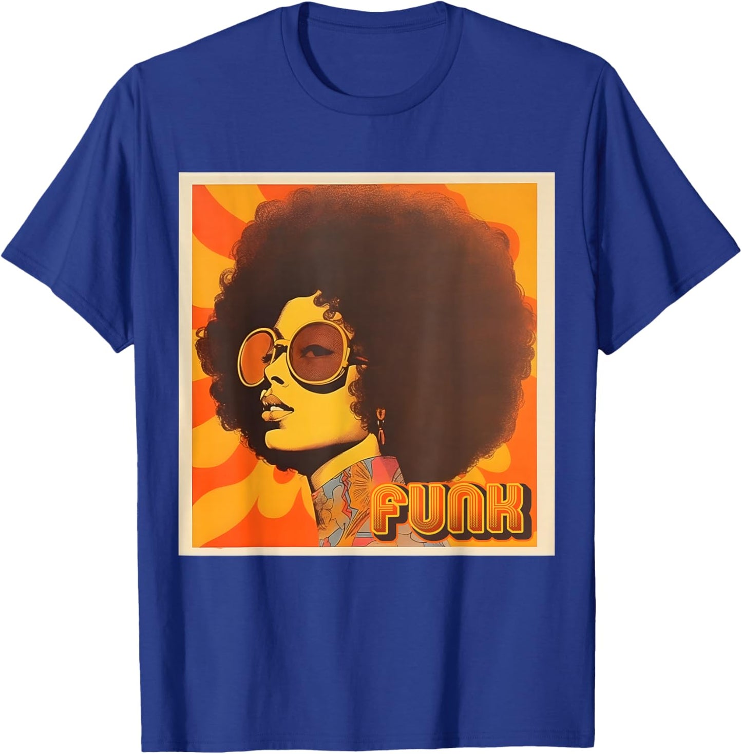 That Retro 70s Funk Queen T-Shirt - T-Shirt | Royal