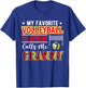 My Favorite Volleyball Player Calls Me Granny Mother's Day T-Shirt - T-Shirt | Royal
