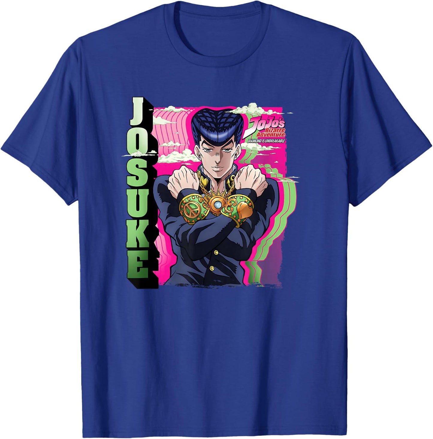 JoJo's Bizarre Adventure Part 4 Josuke Great Days Anime T-Shirt - T-Shirt | Royal