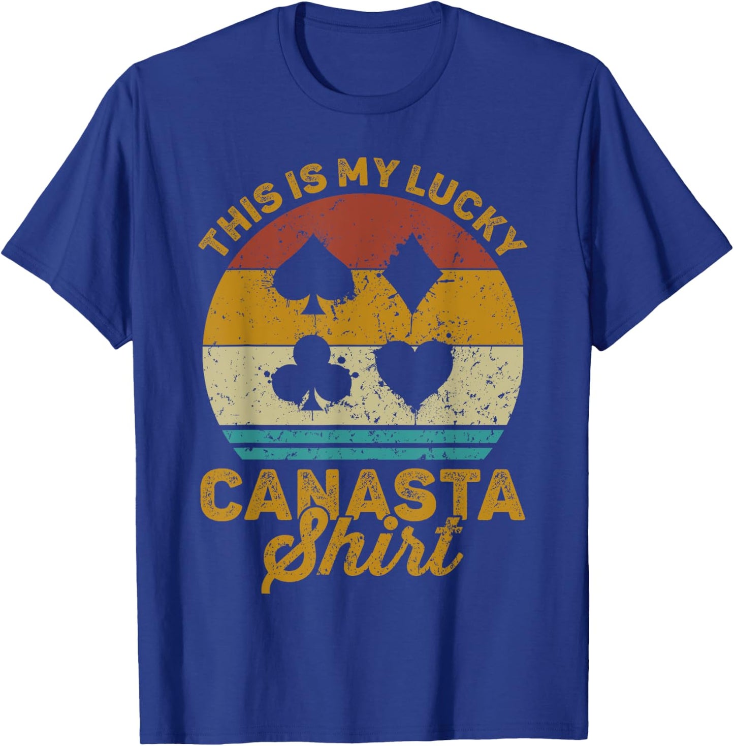 Grandma Is My Name Canasta Is My Game Funny Canasta T-Shirt - T-Shirt | Royal