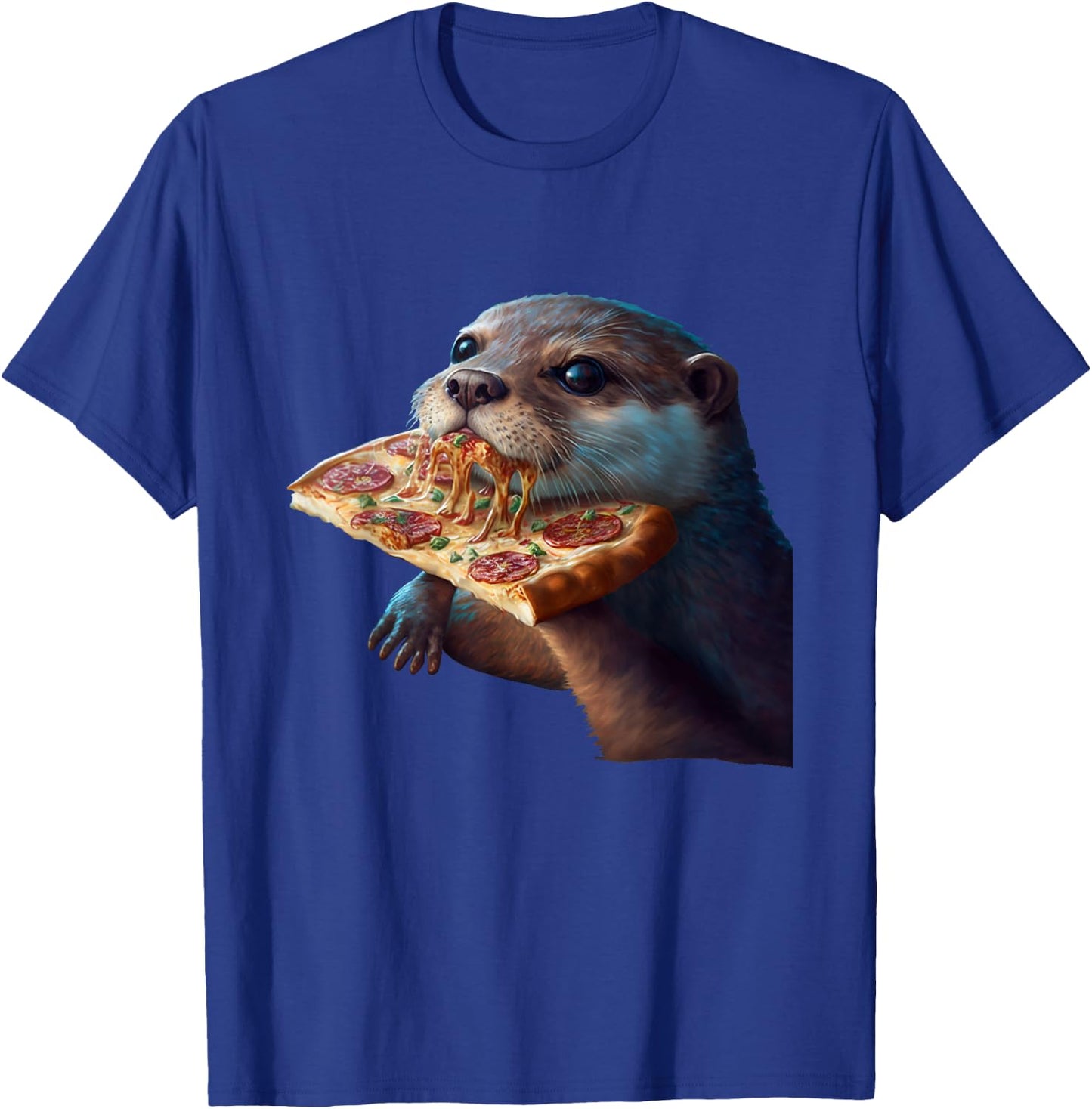 Sea Otter Lover Funny Design T-Shirt - T-Shirt | Royal