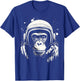Iconic Monkey Astronaut in Astronautsuit in Space T-Shirt - T-Shirt | Royal
