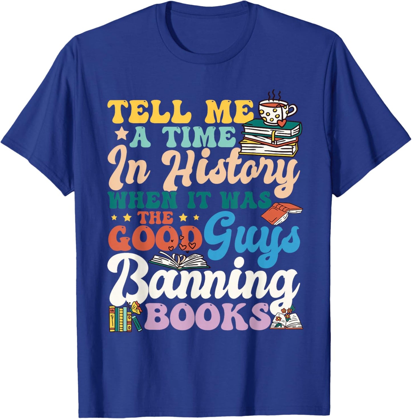 Read Banned Books Banned Books Week Librarian T-Shirt - T-Shirt | Royal