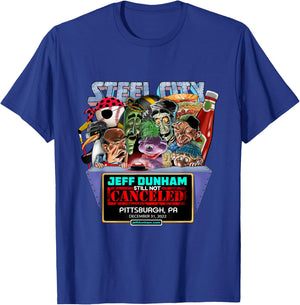 Jeff Dunham Pittsburgh, PA (2022) T-Shirt - T-Shirt | Royal