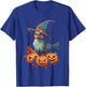 Chicken Witch Halloween Costume Farm Animal Pumpkin Farmer T-Shirt - T-Shirt | Royal