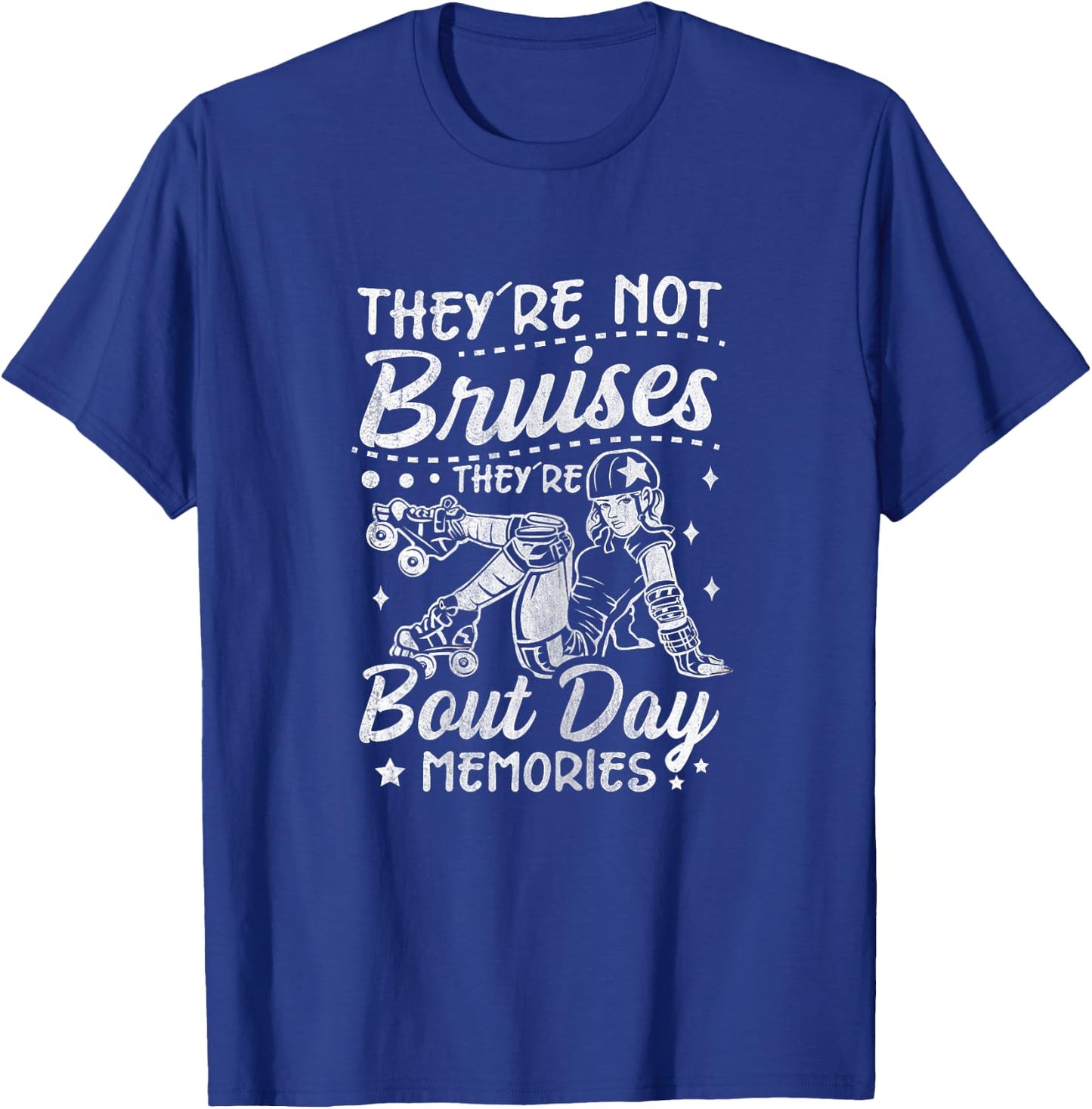 Roller Derby Quote for a Roller Derby Player T-Shirt - T-Shirt | Royal