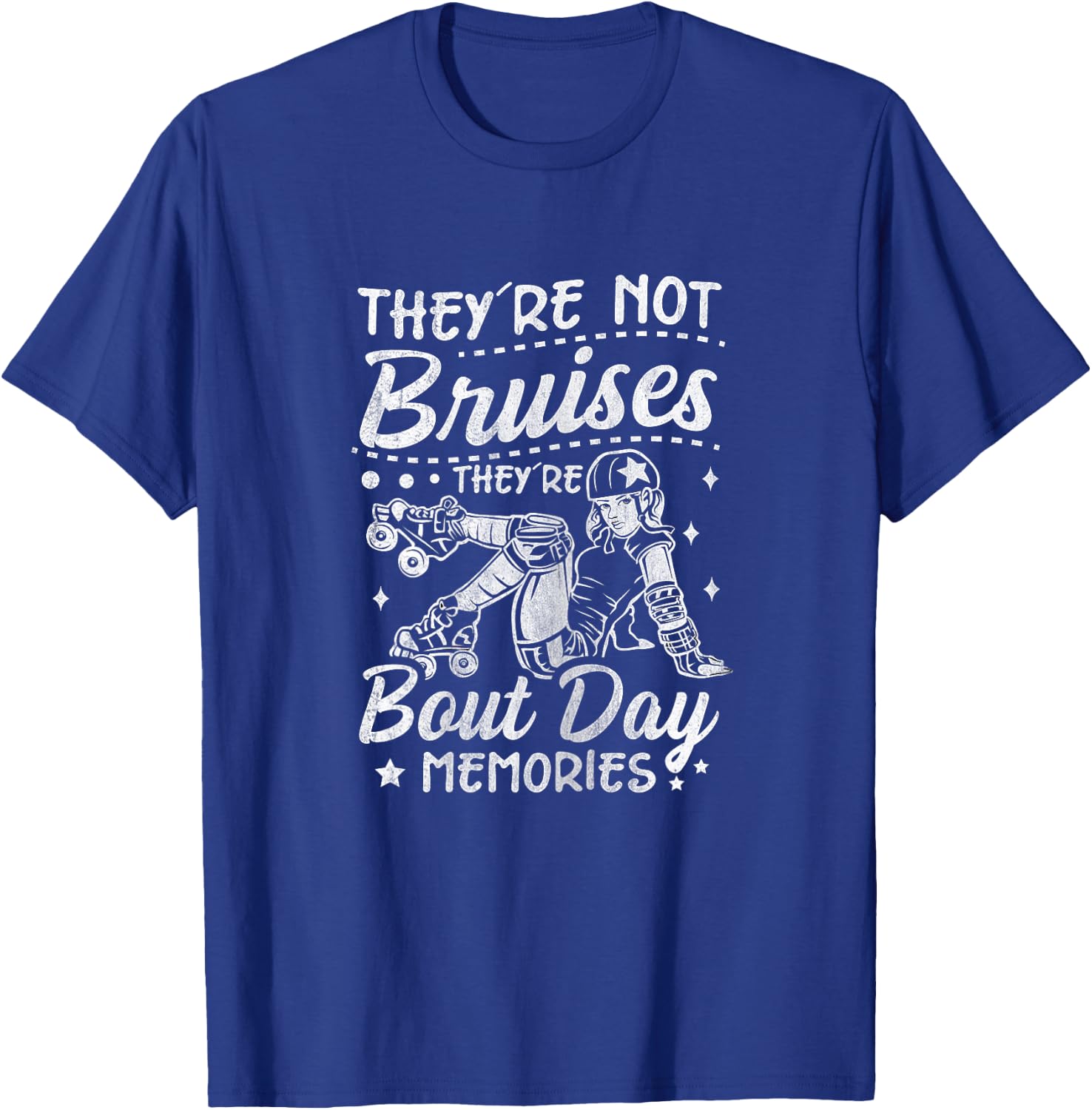 Roller Derby Quote for a Roller Derby Player T-Shirt - T-Shirt | Royal