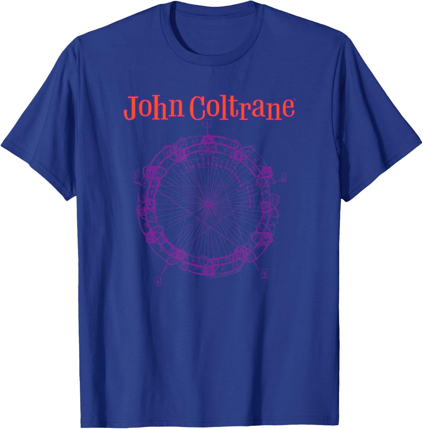 John Coltrane Black -Adults T-Shirt - T-Shirt | Royal