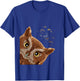 Funny Curious Screech Owl T-Shirt - T-Shirt | Royal